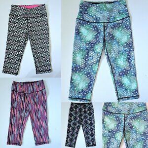 Victoria’s Secret VSX S Knockout Crop Athletic Leggings Compression Lot 4 Pair